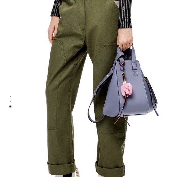 Loewe Elephant 🐘 Charm in Felt and Calfskin - Picture 2 of 3